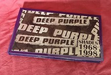 Deep Purple Shades 1968 1998 4 CD Box Set w/ booklet MINT Warner Archives picture