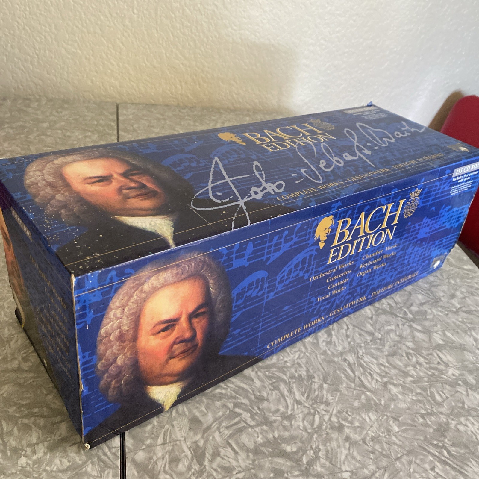 Bach Edition (in)Complete Works Brilliant Classics 153-CD Boxset MISSING 2 DISCS