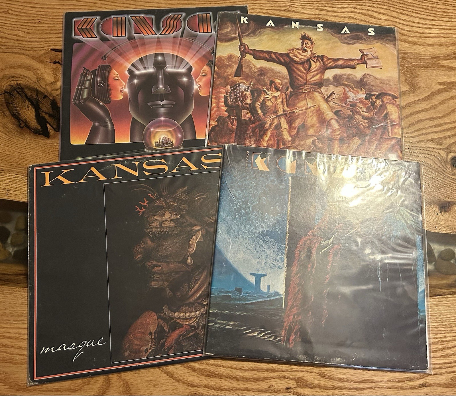 Kansas LP Bundle Lot - The Best of Kansas