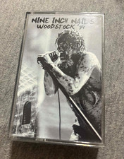 Nine Inch Nails Woodstock '94 Cassette 2022 Rock CSD-C 006-2 RARE picture