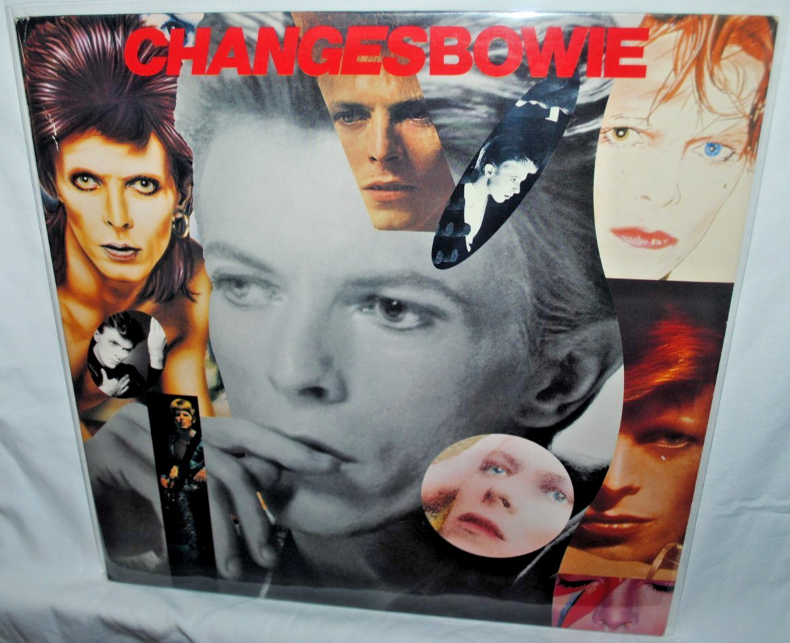 David Bowie, CHANGESBOWIE, LP record, 2 LPs, COKE BOTTLE GREEN VINYL, NM, Ryko