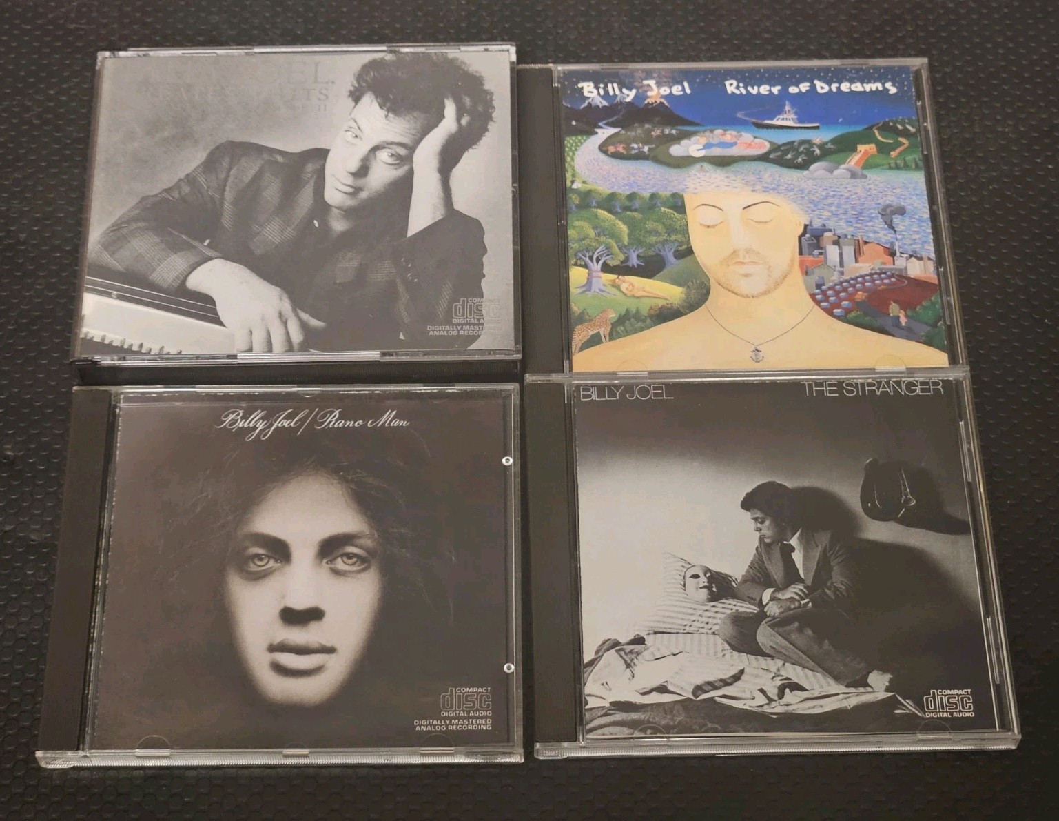 4x Billy Joel CDs Greatest Hits Volume I & II River Of Dreams Piano Man Stranger
