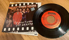 Vintage FRANK ZAPPA  I DON'T WANNA GET DRAFTED 45 Vinyl Record w Sleeve picture