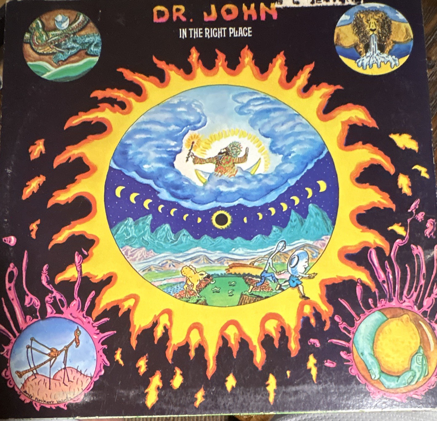 Dr John In the Right Place ATCO SD 7018 Vinyl LP 1973 NEAR MINT Combine shipping