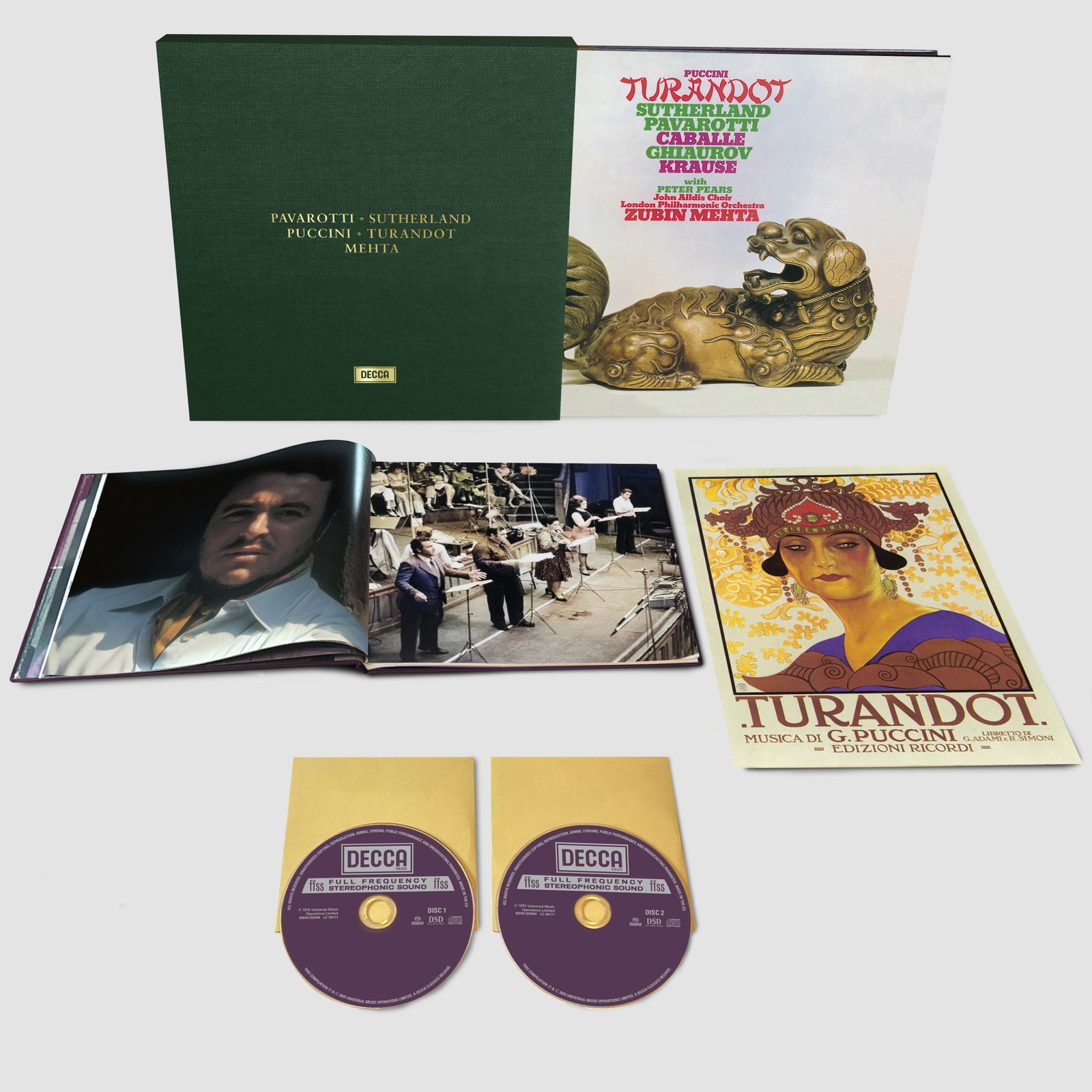 Giacomo Puccini Puccini: Turandot (CD) 2026 Remaster / 2 SACDs (UK IMPORT)