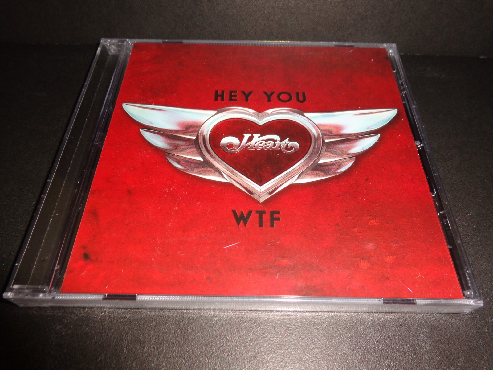 HEY YOU by HEART-Very Rare Collectible NEW PROMOTIONAL CD w/ WTF--CD