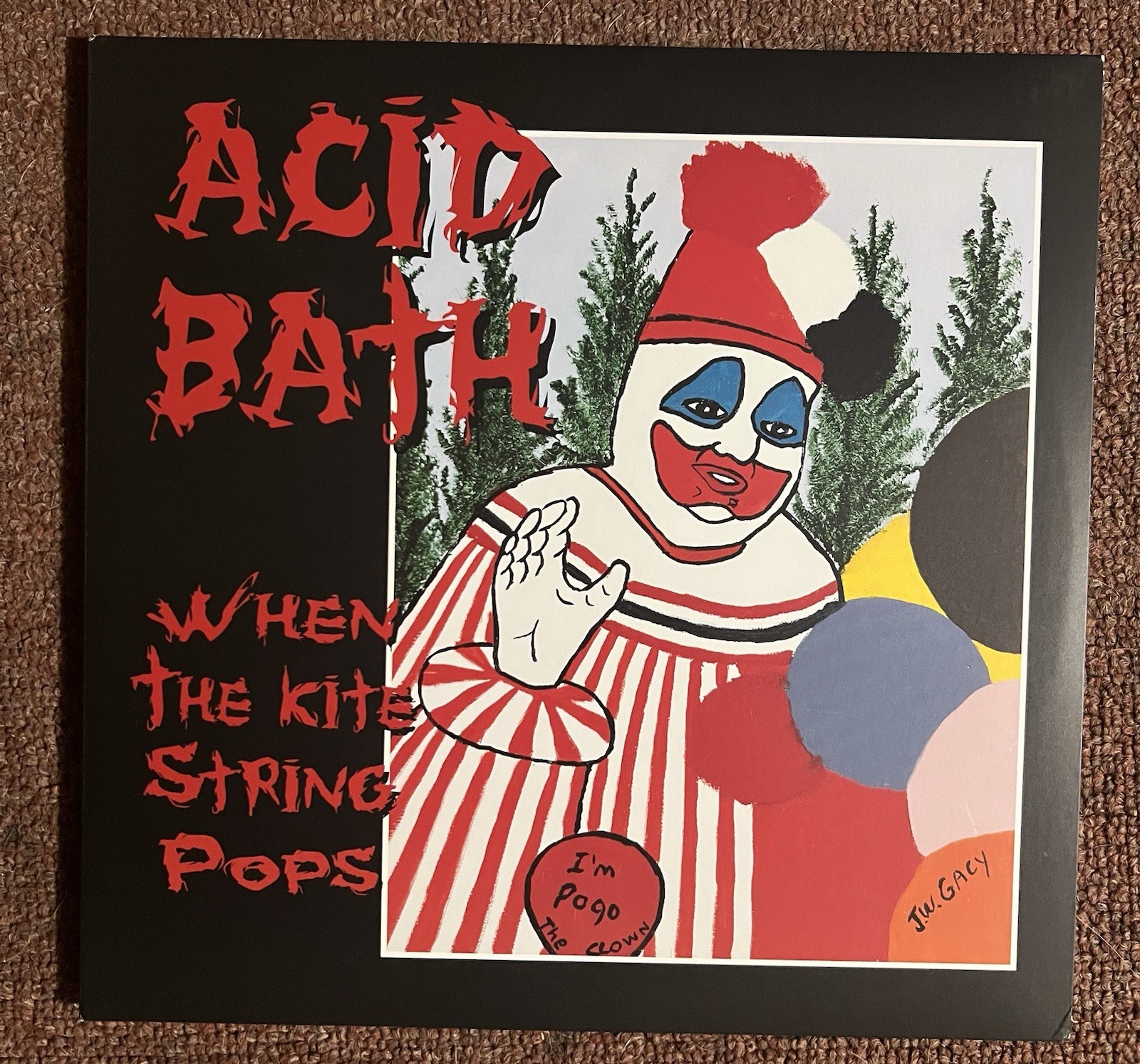 Acidbath When the Kite String Pops 2004 1st Press Rm L.E. Nm/Nm (Clown On Label)