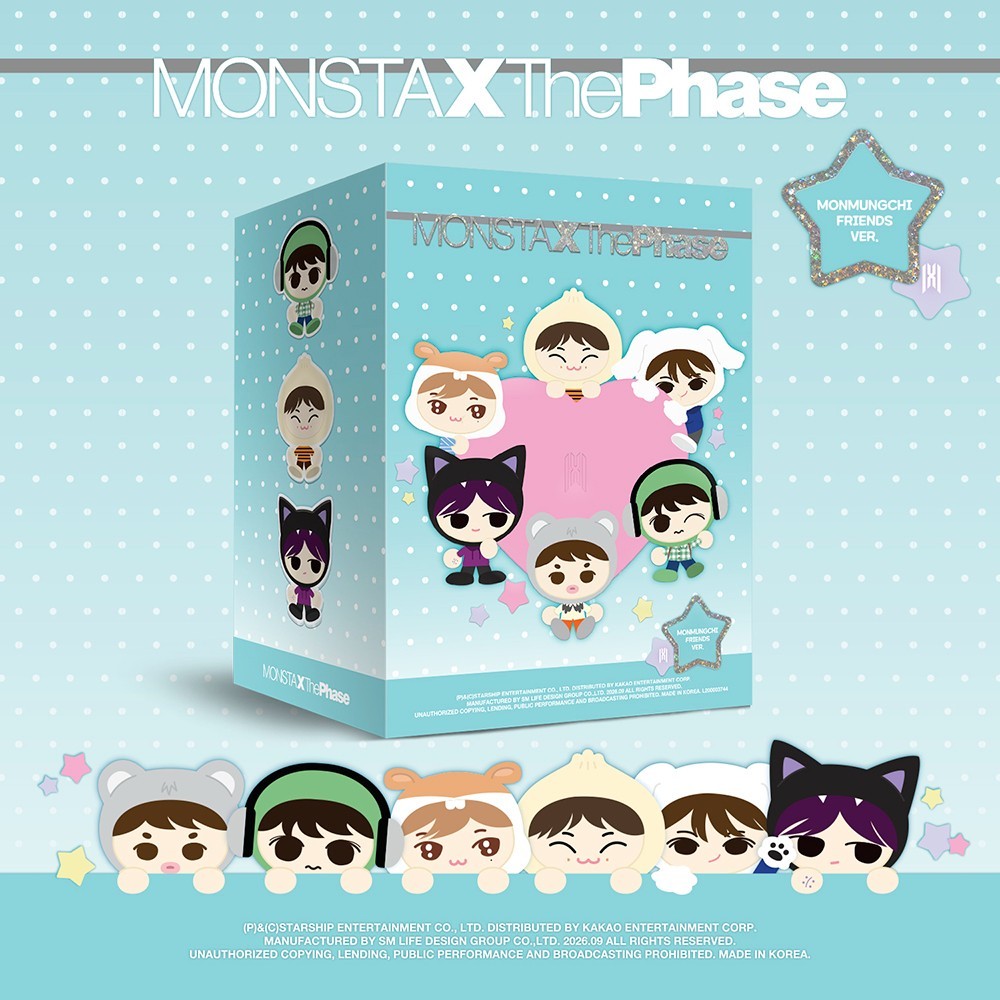 MONSTA X | EP [The Phase] MONMUNGCHI FRIENDS ver. BRAND NEW SEALED  Authentic