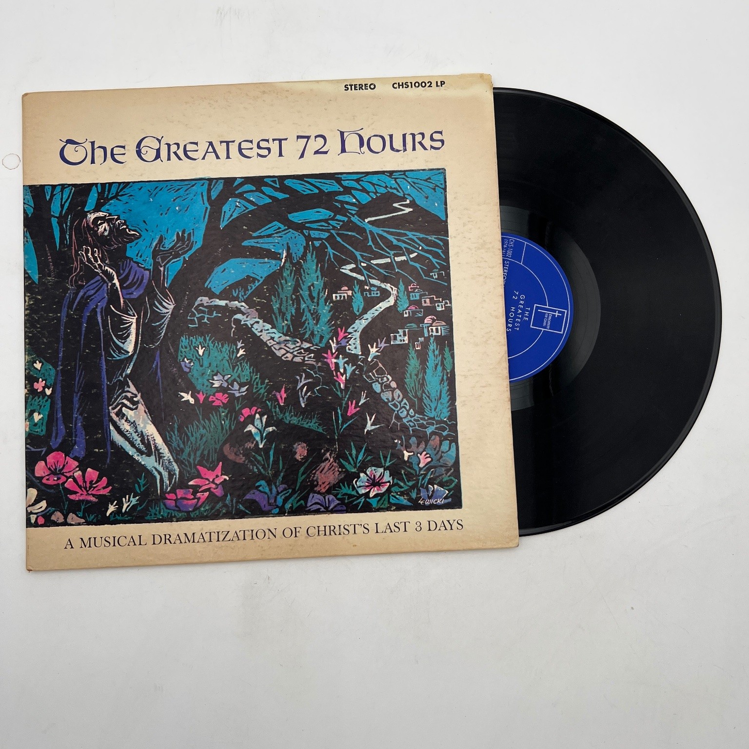 Enrichment for Living – The Greatest 72 Hours LP 1960 Capitol Custom Religious