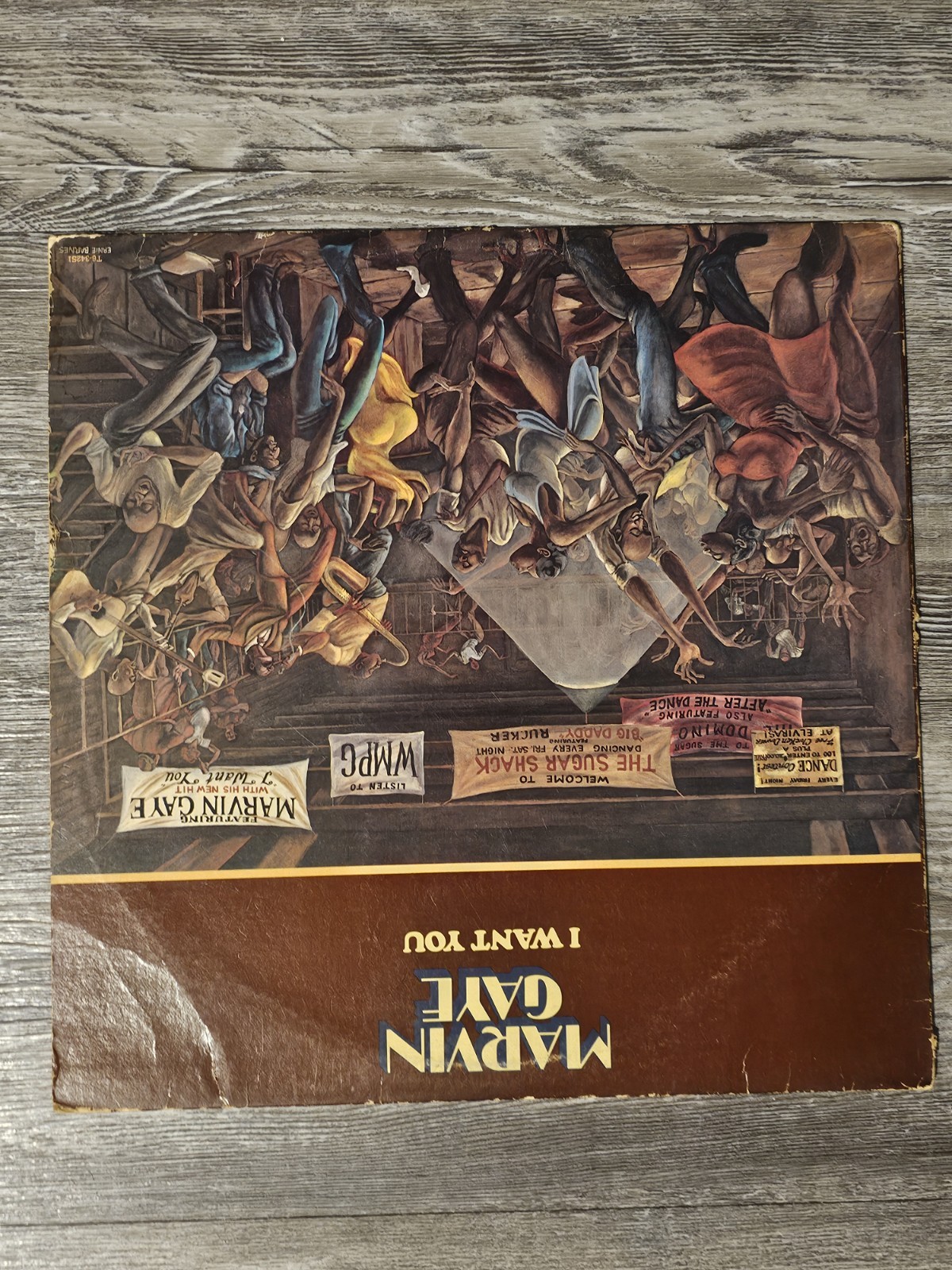 Marvin Gaye I Want You LP 1976 Tamla T6-342S1 Motown Soul Funk Vinyl Record