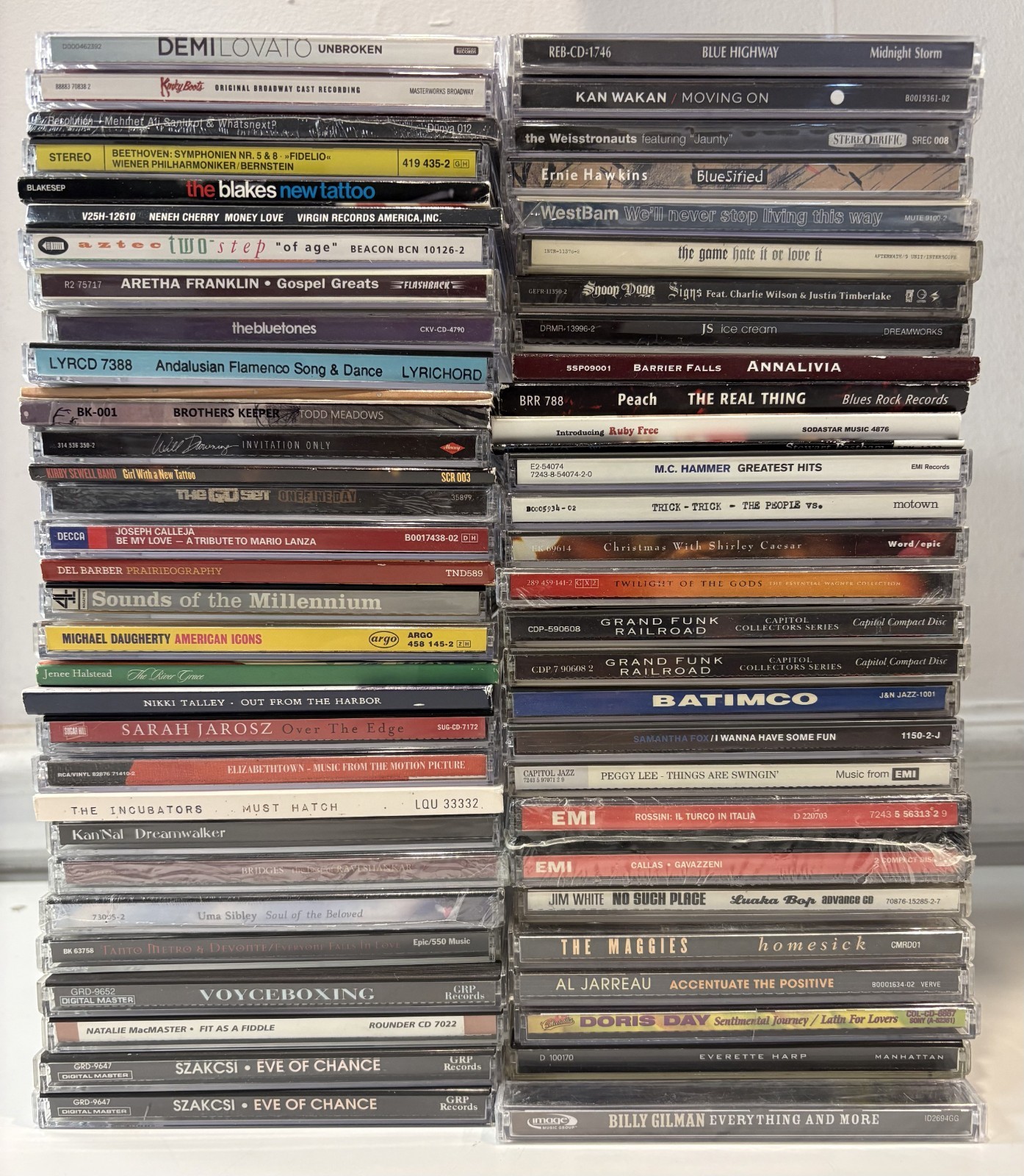 Lot Of 160+ Jazz, Pop, Rock, R&B, Soul CD's