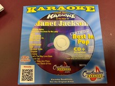CHARTBUSTER KARAOKE DISC 90174 JANET JACKSON CD+G POP SEALED 15 TRACKS picture