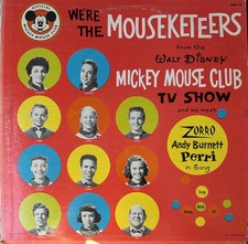 Disney Vintage ‘We're the Mouseketeers’ Mickey Mouse Club TV Show MM 18 LP Ex picture
