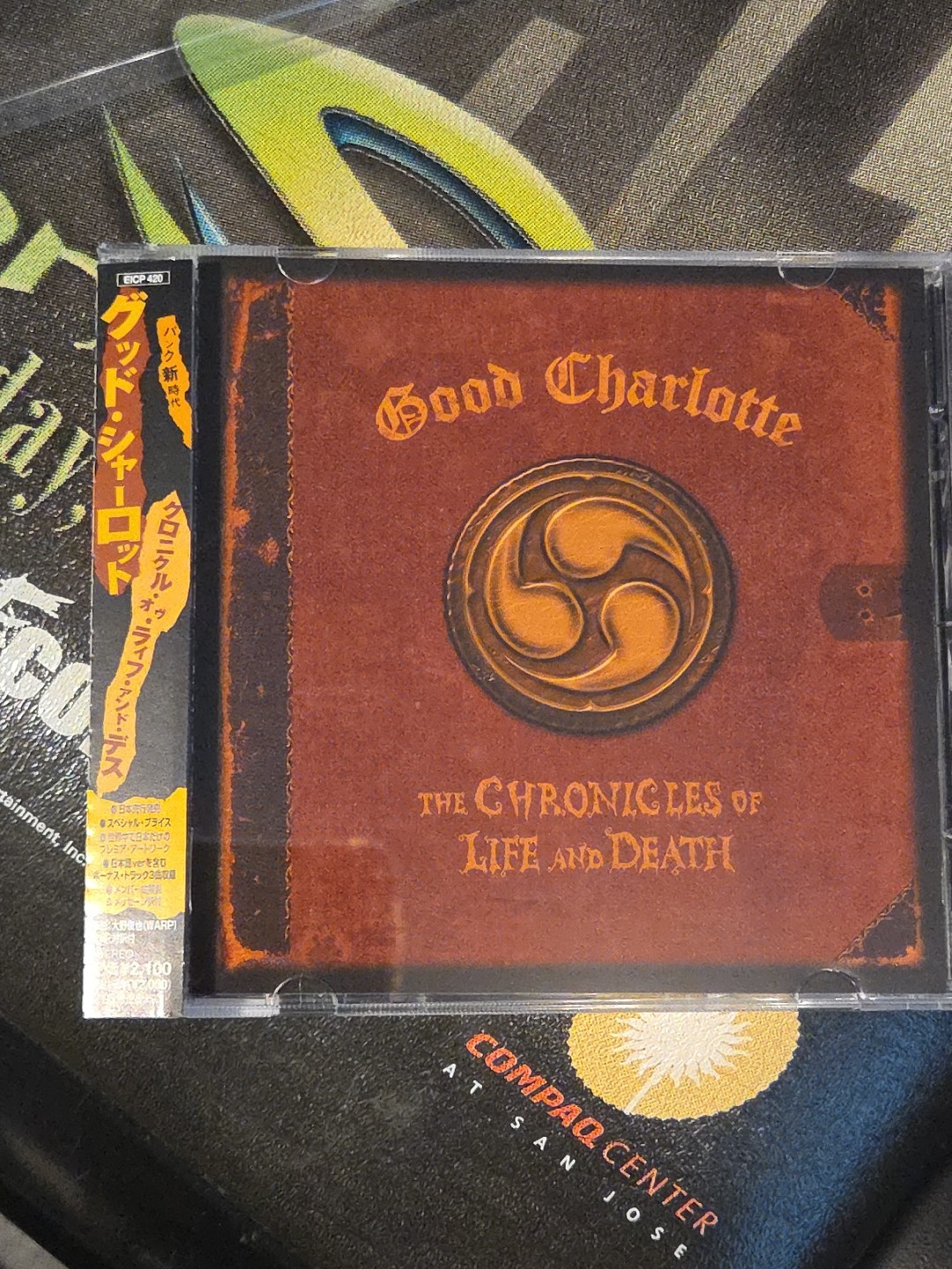 Good Charlotte The Chronicles of Life and Death Japan CD w OBI EICP-420