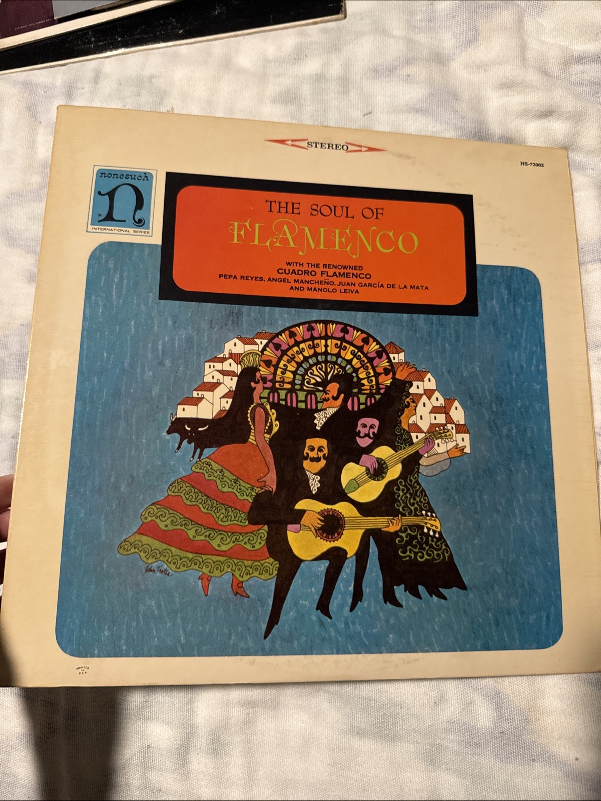 CUADRO FLAMENCO -The Soul Of Flamenco - Vinyl LP 1965 Nonesuch HS72002-Stereo