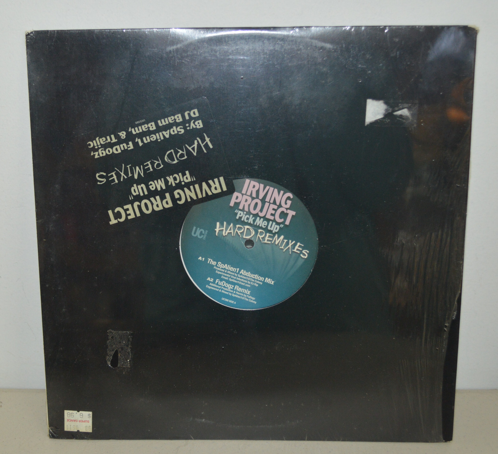 Irving Project Pick Me Up Hard Remixes UC380 NEW Sealed