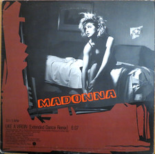 Madonna  Like A Virgin (Extended Dance Remix) 1984 US Vinyl, 12