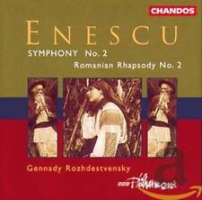 Symphony No 2  Romanian Rhapsody, No 2 - Audio CD By G Enescu - VERY GOOD picture