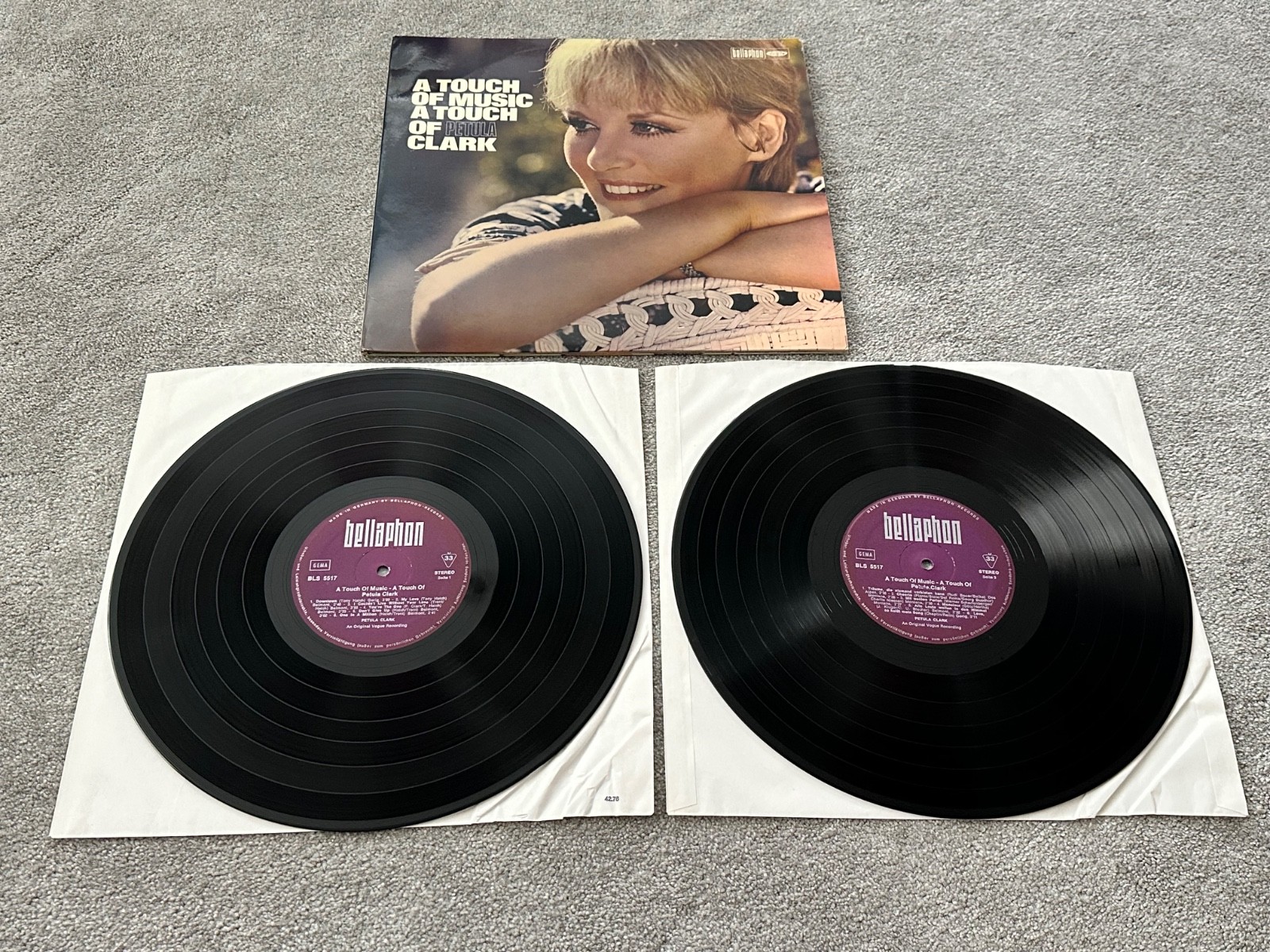 A TOUCH OF MUSIC A TOUCH OF PETULA CLARK - NM 12\