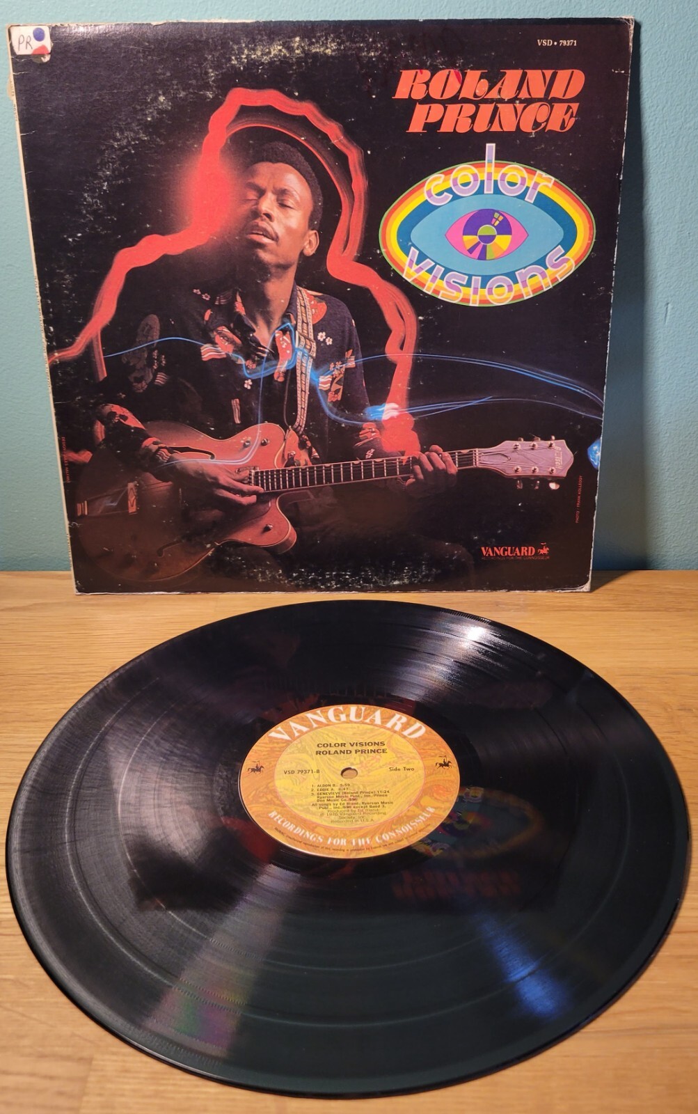 Roland Prince Color Visions 1976 Vanguard Records Jazz Vinyl LP Giant Steps