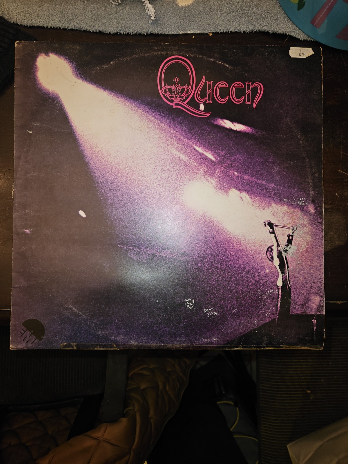 Queen Debut- LP Vinyl 1973 Great Britain Album Blair Cut, Blair Rules Mint Recrd