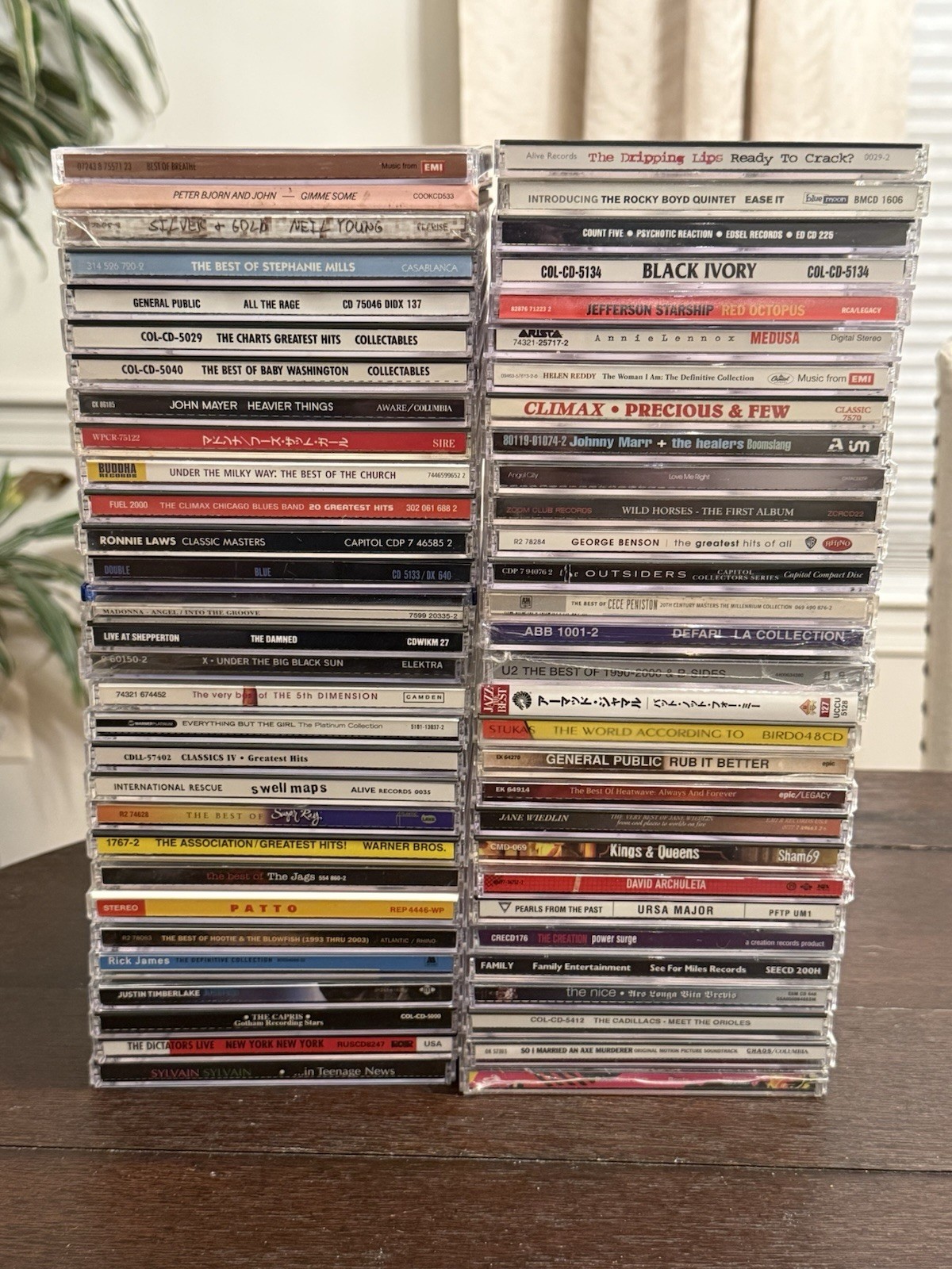 60 CD Lot Rock, Jazz, Funk/R&B, Classic Rock, Alternative Rock, Pop & More