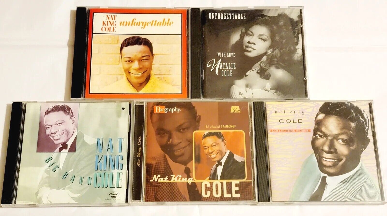 Nat King Cole : A & E Biography: A, Big Band, Unforgettable, Collectors... CD Lo