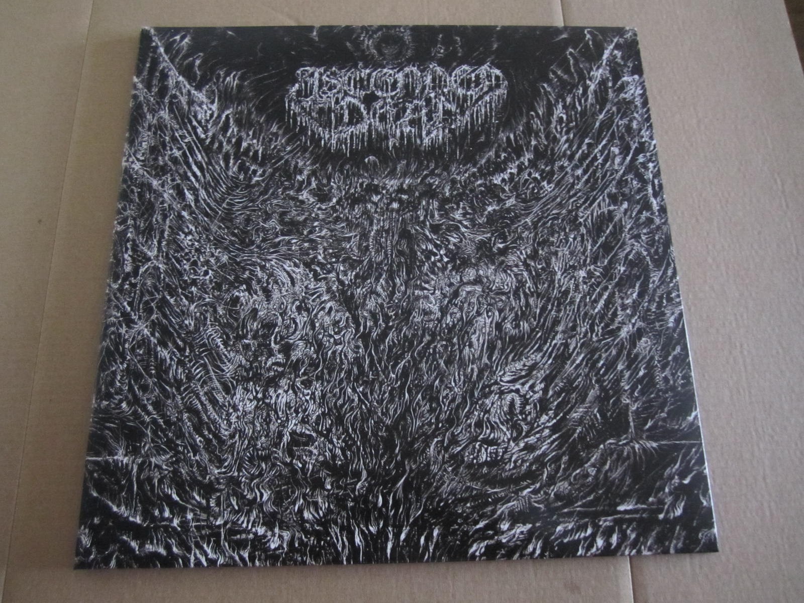 ASCENDED DEAD Evenfall of the Apocalypse LP, Clear w Black Smoke Vinyl LIKE NEW