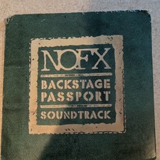 NOFX Backstage Passport Soundtrack Black Vinyl Punk LP Fat Wreck Chords 2014 picture