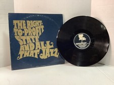 The Right To Profit State & All That Jazz LP MULTIPLES SHIP/FREE picture