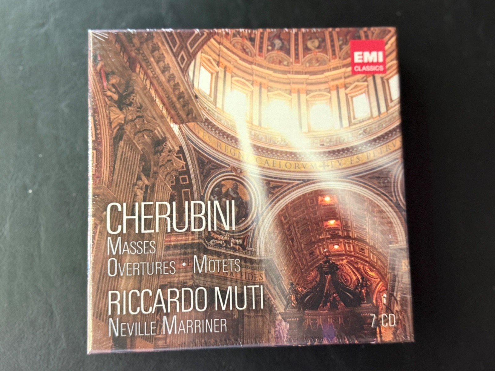 Cherubini: Great Masses Overtures Motets,  Muti, Marriner 7 CD, EMI