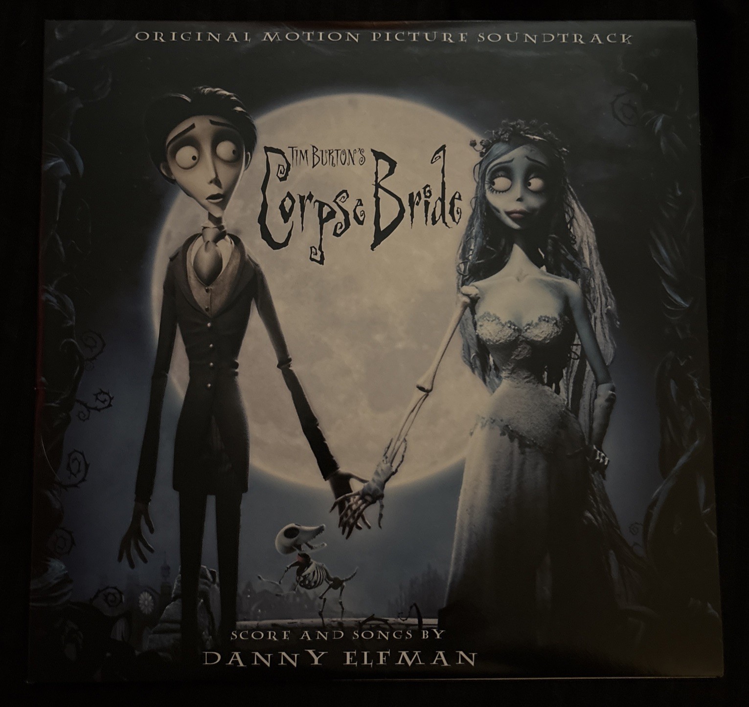Danny Elfman – Tim Burton's Corpse Bride Soundtrack 2005 1st Press Vinyl LP RARE