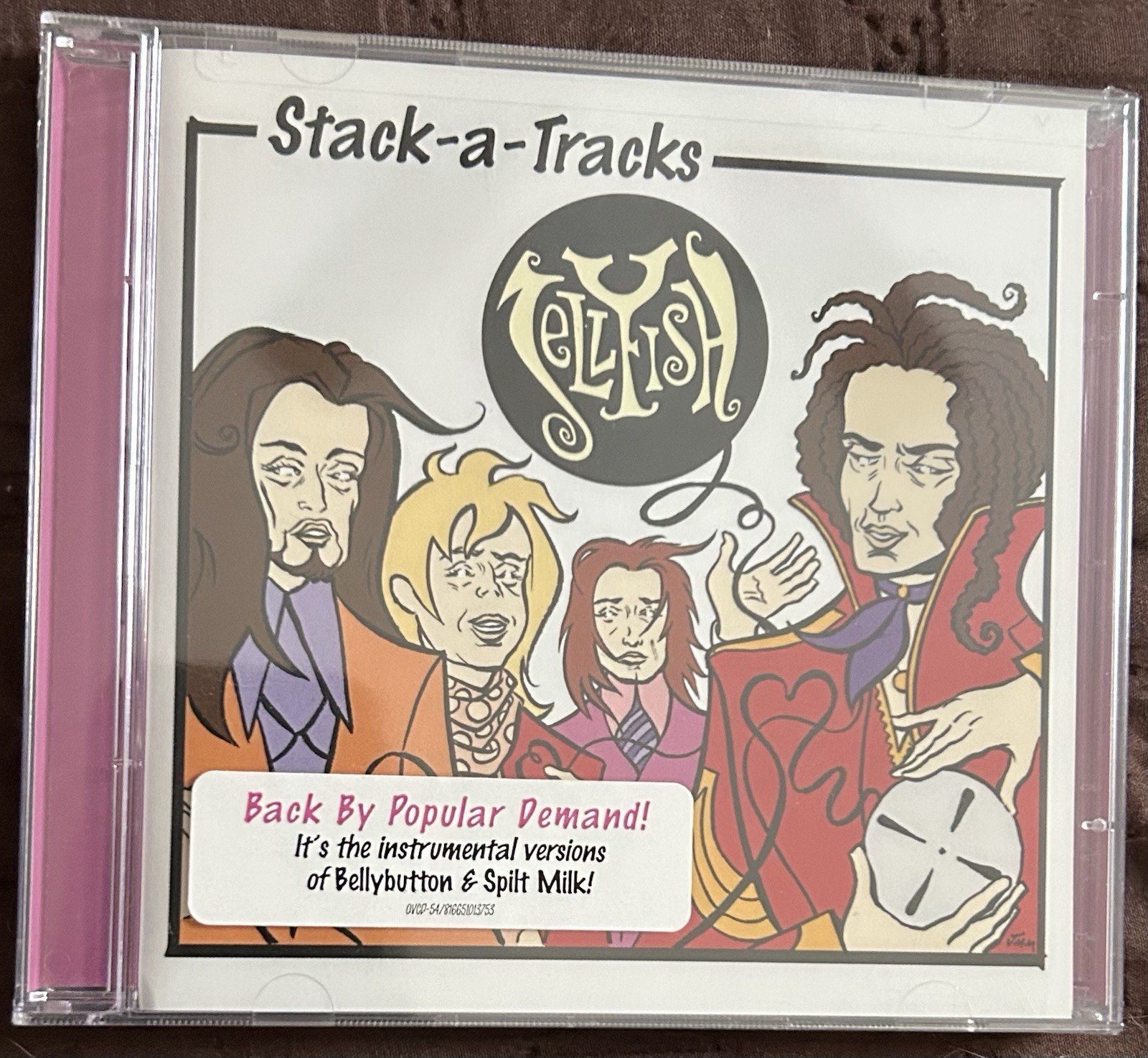 JELLYFISH ‎– Stack-A-Tracks - {OOP RARE} SEALED 2 CD Set  with Hype