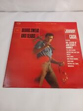 Johnny Cash Blood Sweat And Tears Columbia  Record Album Vinyl LP picture