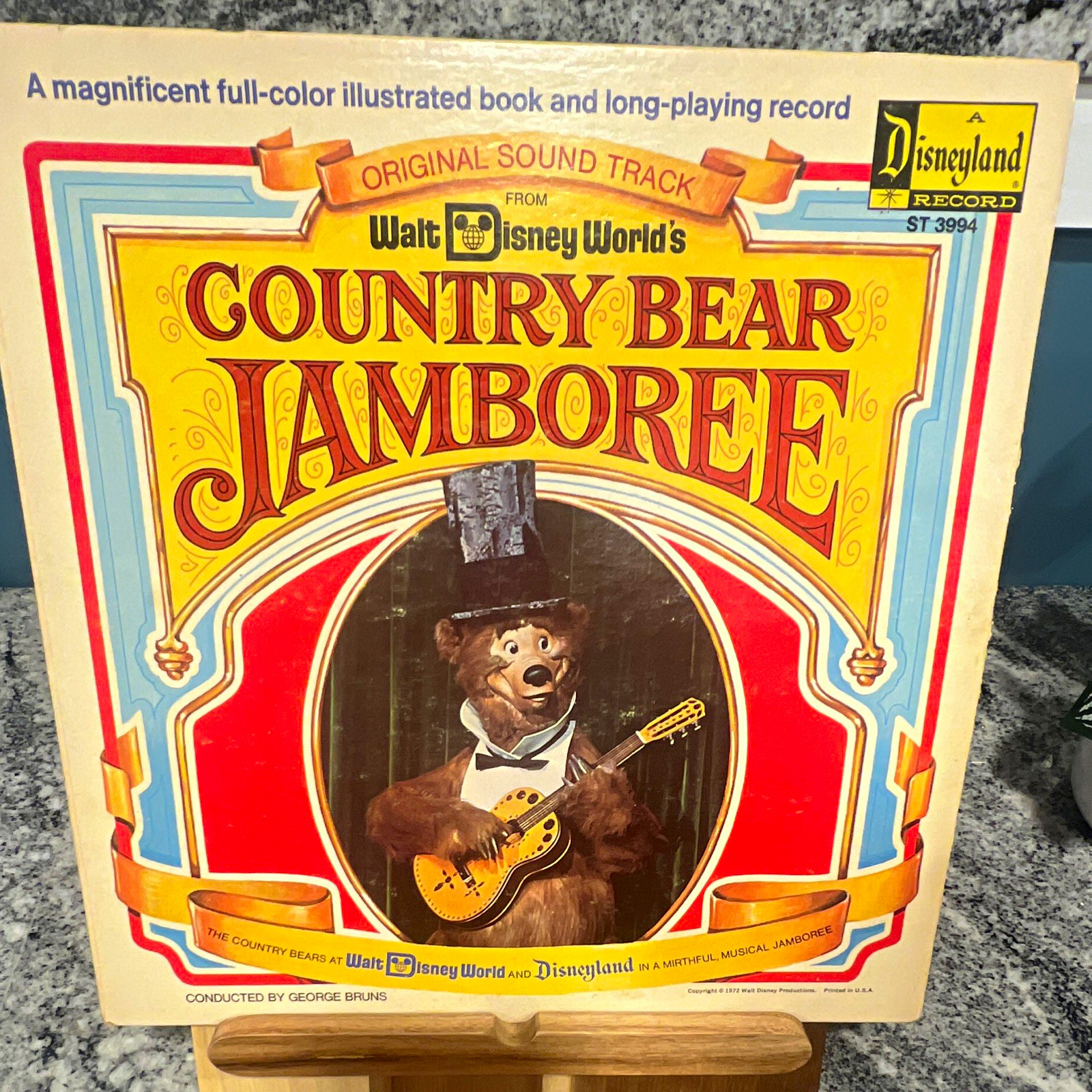 Disneyland Records Country Bear Jamboree Country Bears LP 12