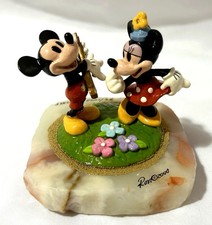 Disney Ron Lee MICKEY & MINNIE GUITAR DUET Figurine 2000 Onyx Base #36/1000 picture