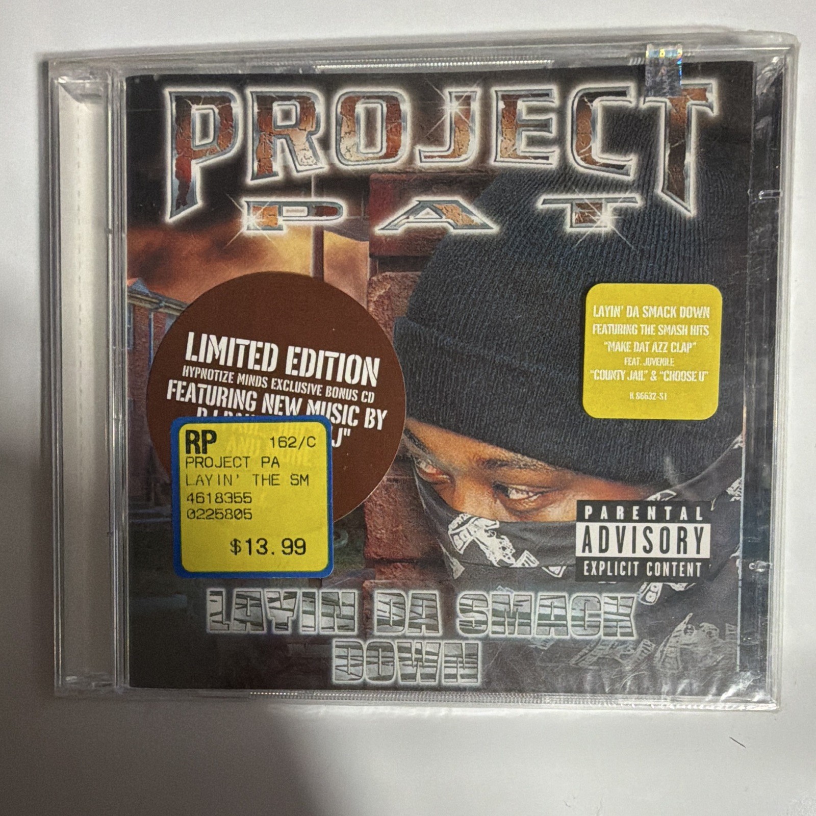 Project Pat Layin Da Smack Down Limited Edition (Sealed New)