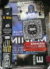 10 Vintage Eminem Music Promo Poster Lot Bundle 8 Mile Eminem Show Curtain Call picture
