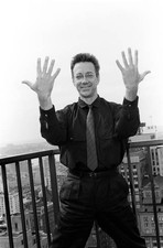 Keyboard player Ray Manzarek from the Doors posed New York 14th Se- Old Photo 6 picture