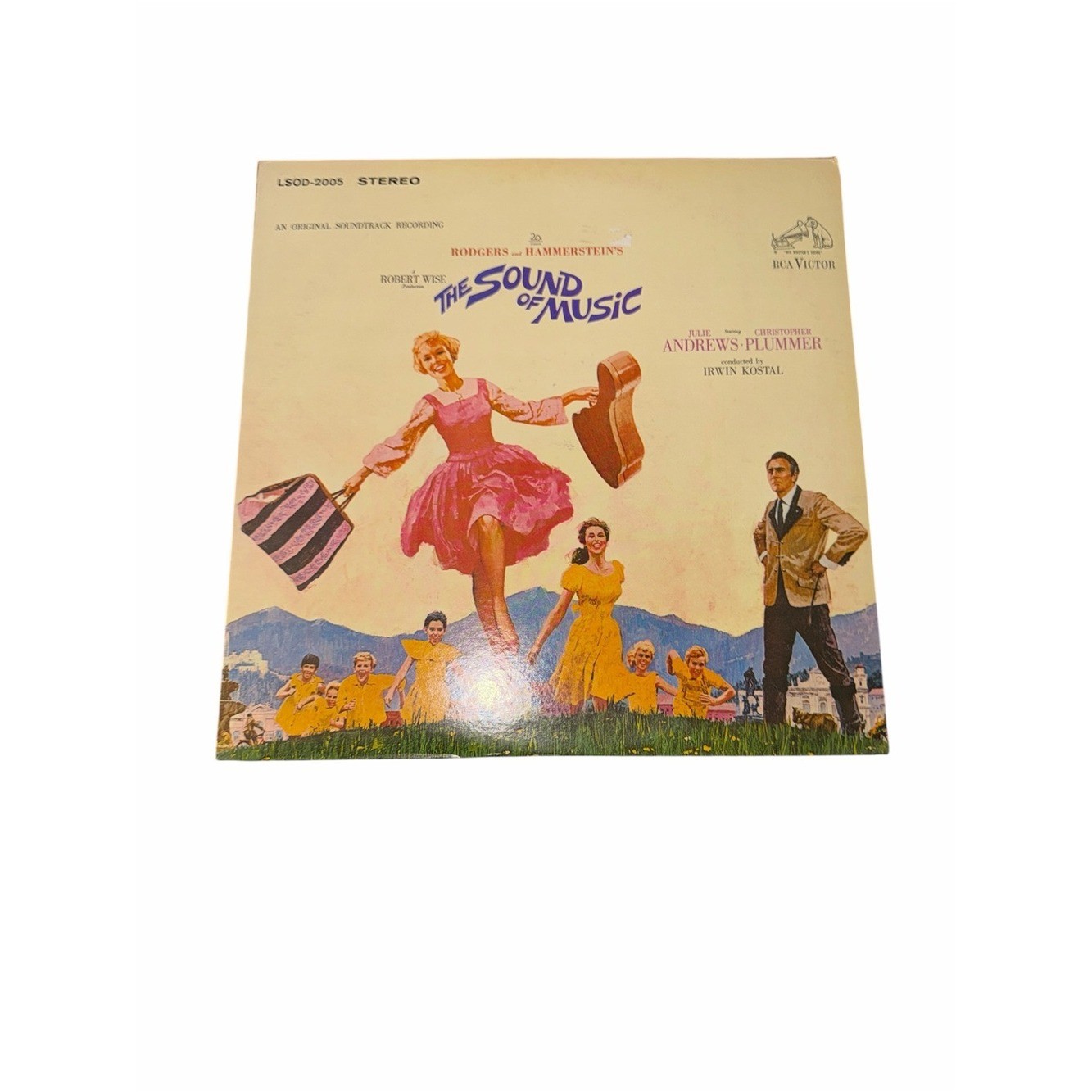 Vintage 1965 The Sound of Music Vinyl LP Record RCA LSOD-2005 w/ Booklet