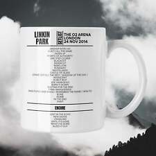 Linkin Park London November 24, 2014 Replica Setlist Mug picture