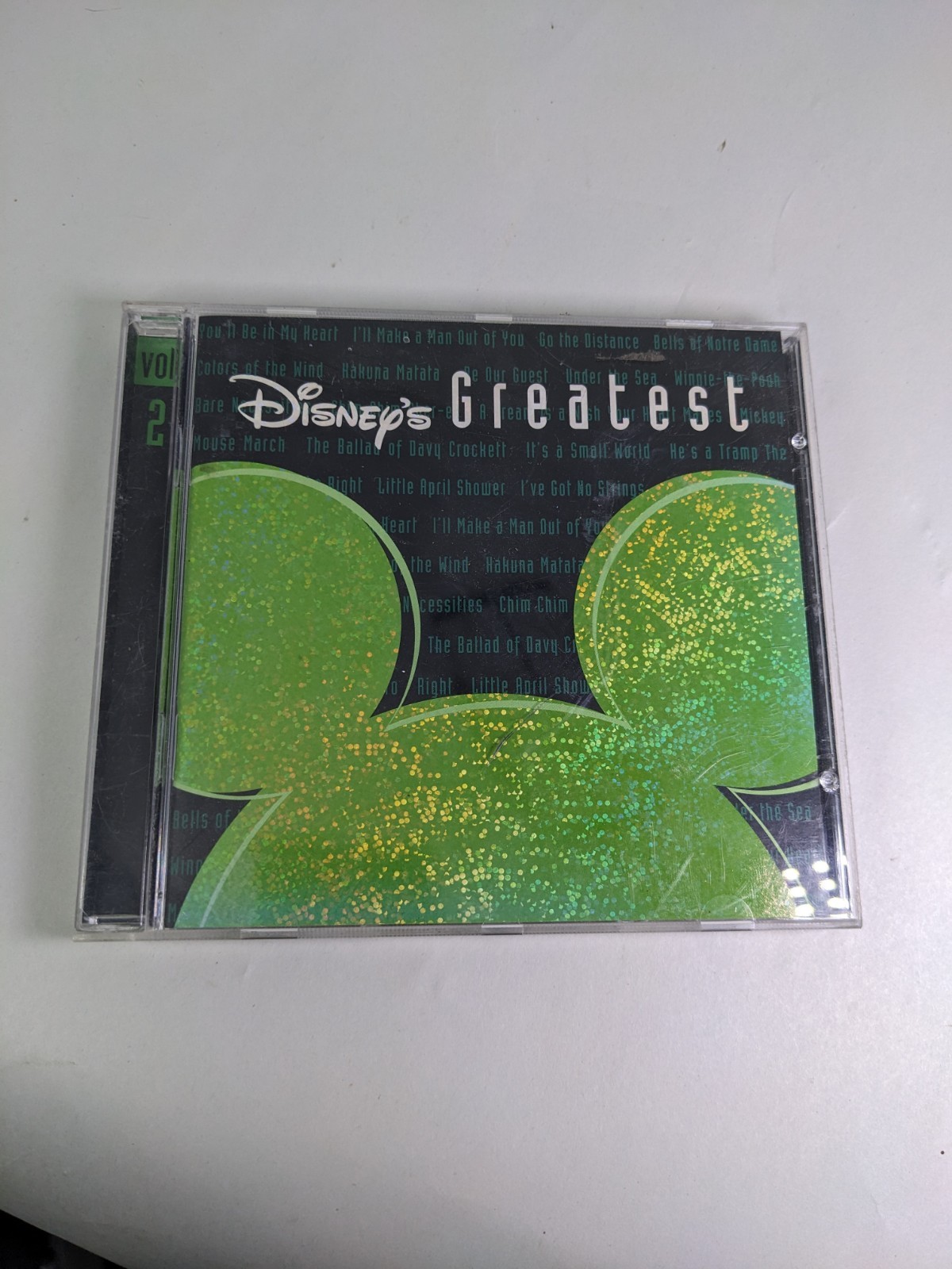 Disney\'s Greatest Volume 2 CD 2001 Walt Disney Records Soundtrack