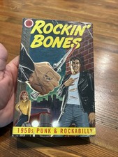 Rockin' Bones 1950s Punk & Rockabilly Rhino  4 CDS and Booklet picture