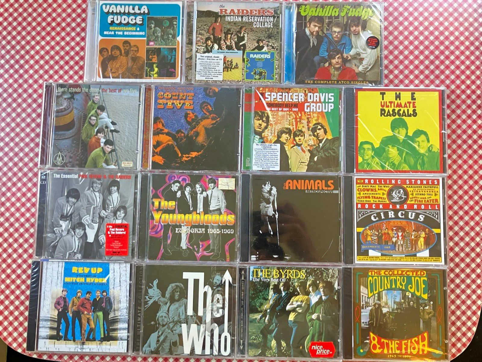 Lot of 15 NEW Psychedelic Rock cds 