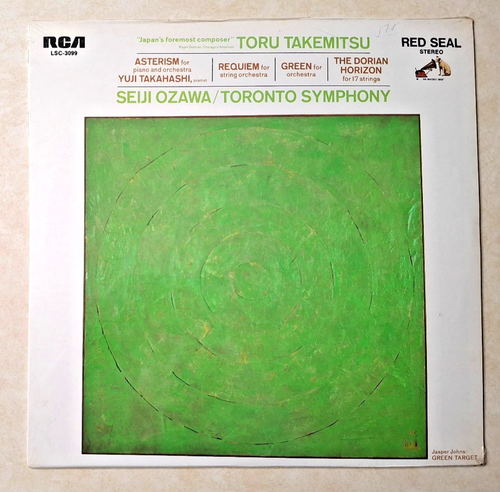 Toru Takemitsu Asterism/Requiem/Green/The Dorian Horizon Vinyl LP SEALED READ