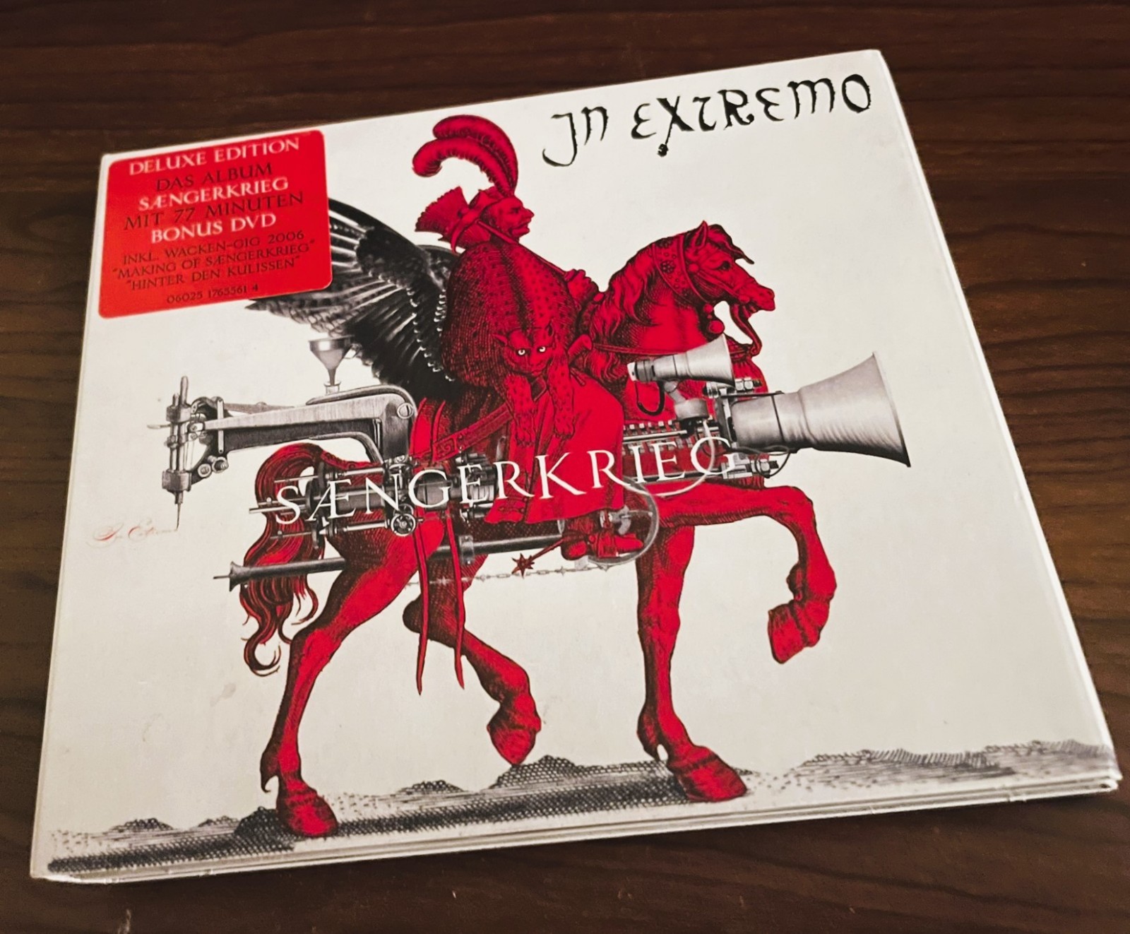 Saengerkrieg by In Extremo (CD/ DVD, 2008) Limited Edition