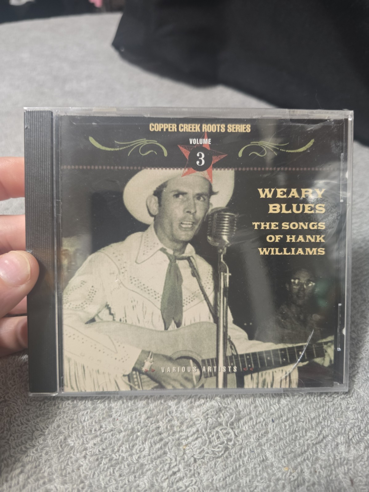 Vintage CD Of SONGS OF HANK WILLIAMS=Copper Creek Roots Vol.3. Rare2004...