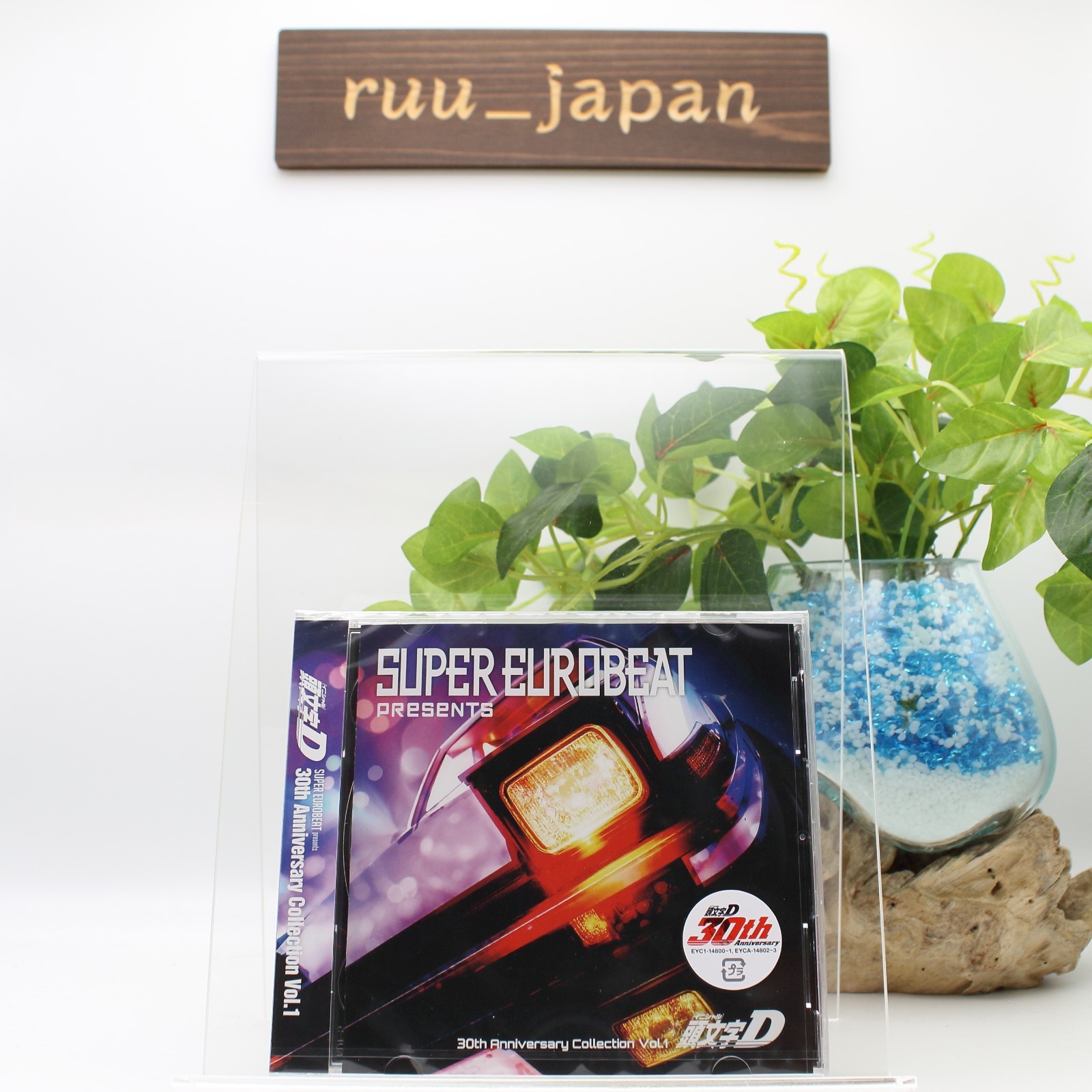 CD SUPER EUROBEAT presents Initial D 30th Anniversary Collection Vol.1 CD PSL