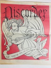 Discorder Vancouver Underground Music Rare 1995 Vintage Newspaper picture