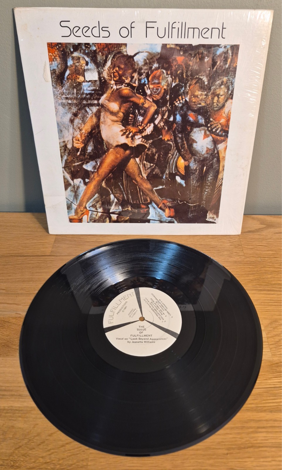 Seeds of Fulfillment Still in Shrink 1981 Fulfillment Productions Rare Jazz LP